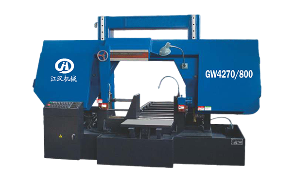 织金GW4270/800双柱龙门卧式带锯床